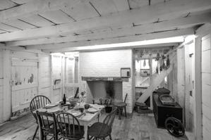 Rebuilt center chimney